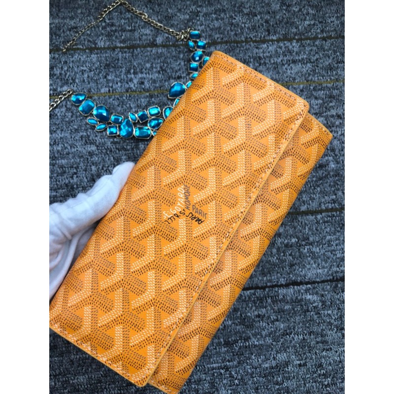 人気商品激安ゴヤール（GOYARD）二つ折り長財布GO19P150-GO244